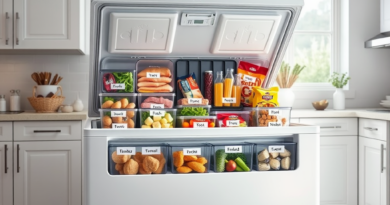 Clever Chest Freezer Organization Ideas for Busy Families